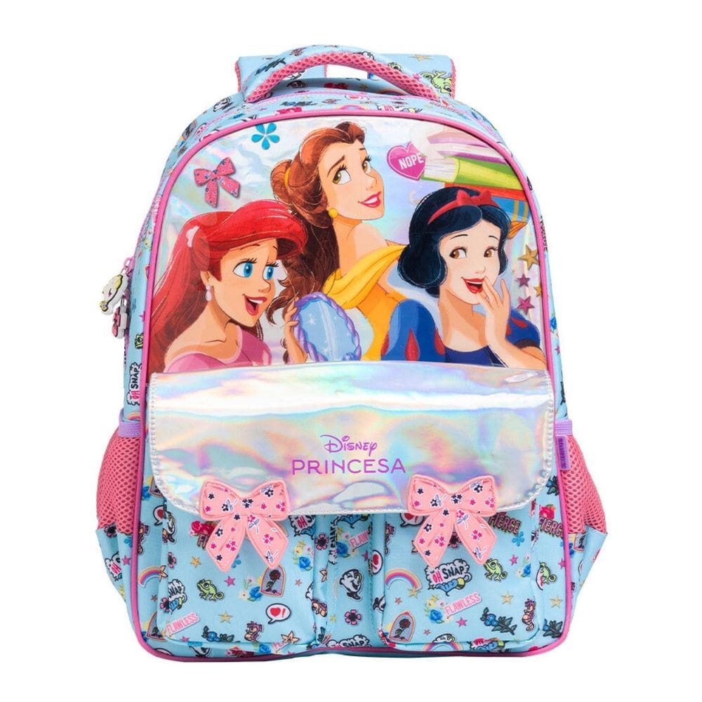 Mochila Escolar De Costas Princesas Disney 14802