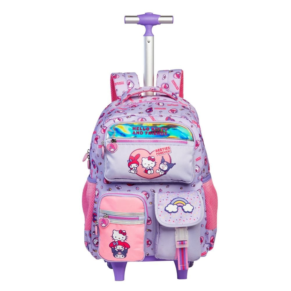 Mochila Rodas Amigos da Hello Kitty And Friends  Meninas