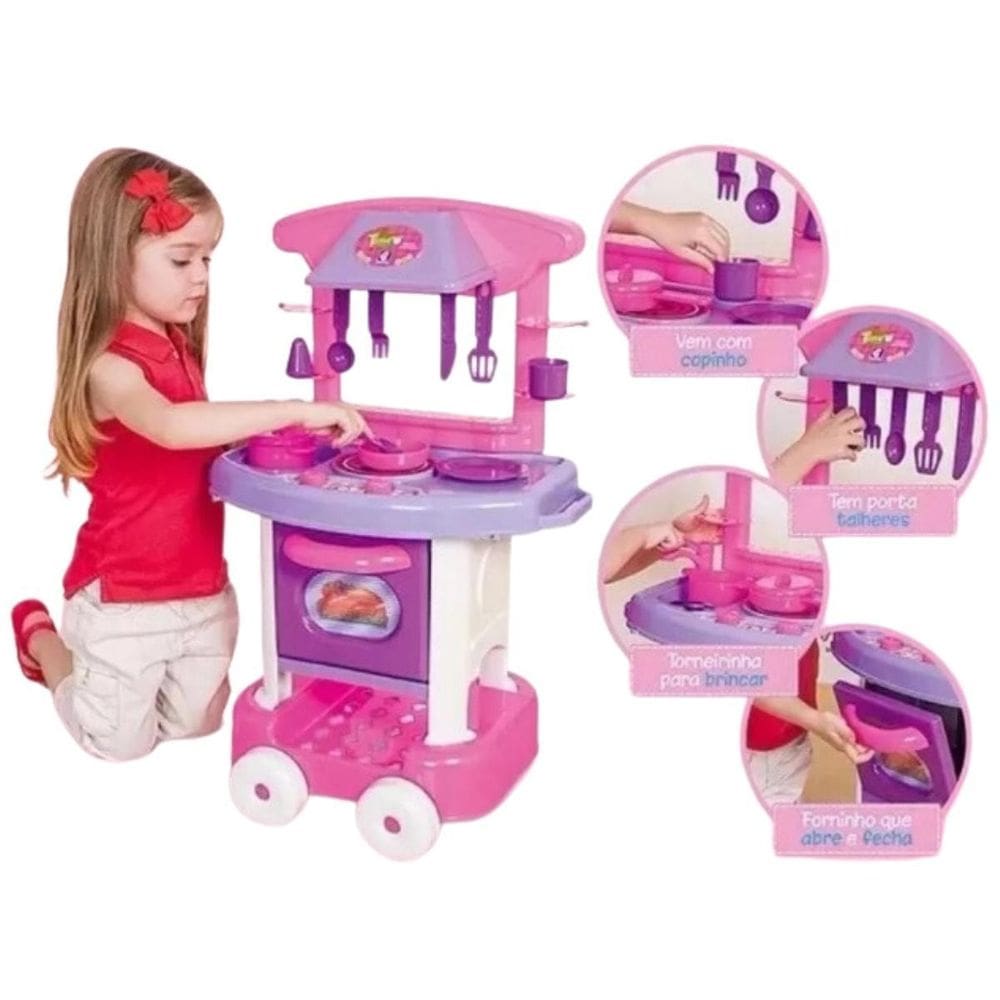 Cozinha Completo Ideal Para Sua Filha Presente