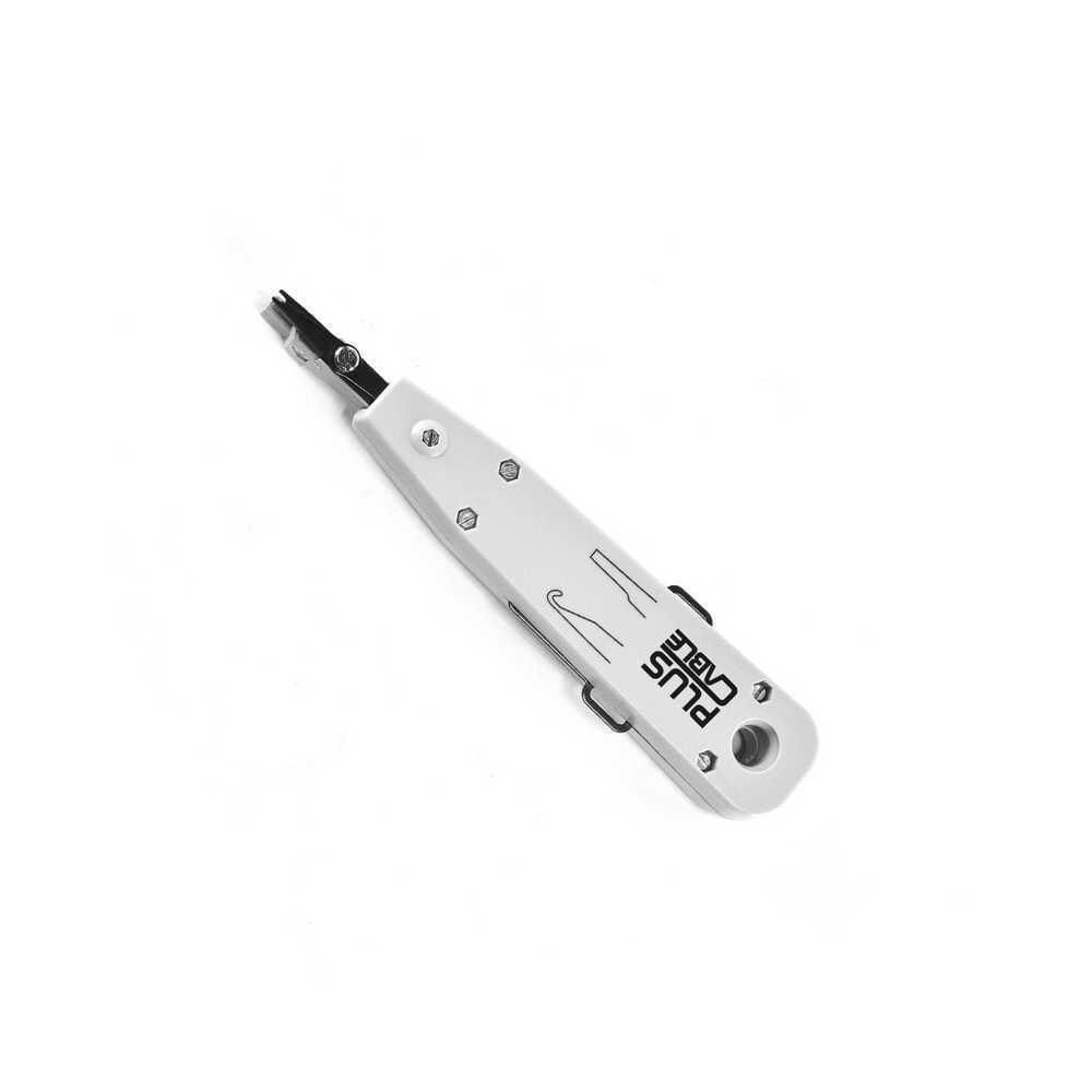 Alicate Punch Down Inserção Pluscable Lt-P10, Rj45 E Rj11,