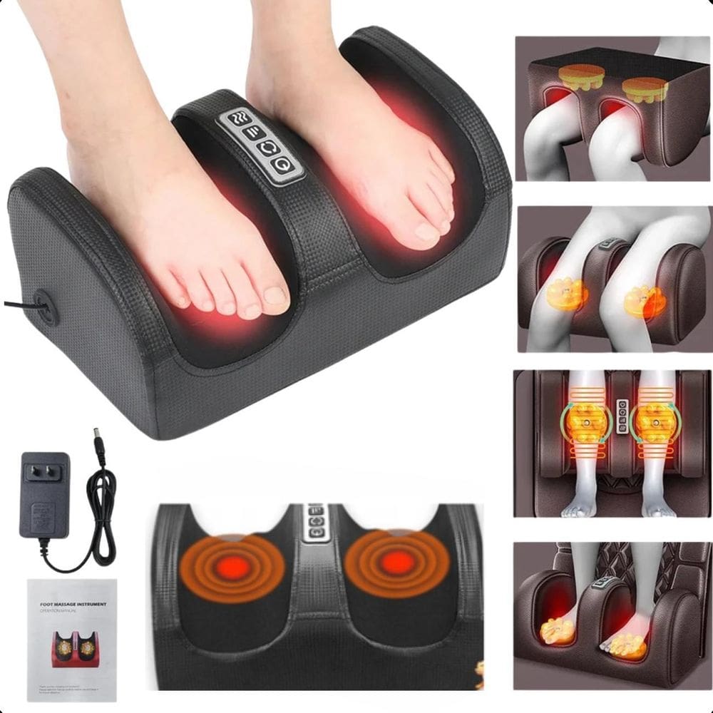 Massageador Shiatsu De Pés Relaxante E Eficaz