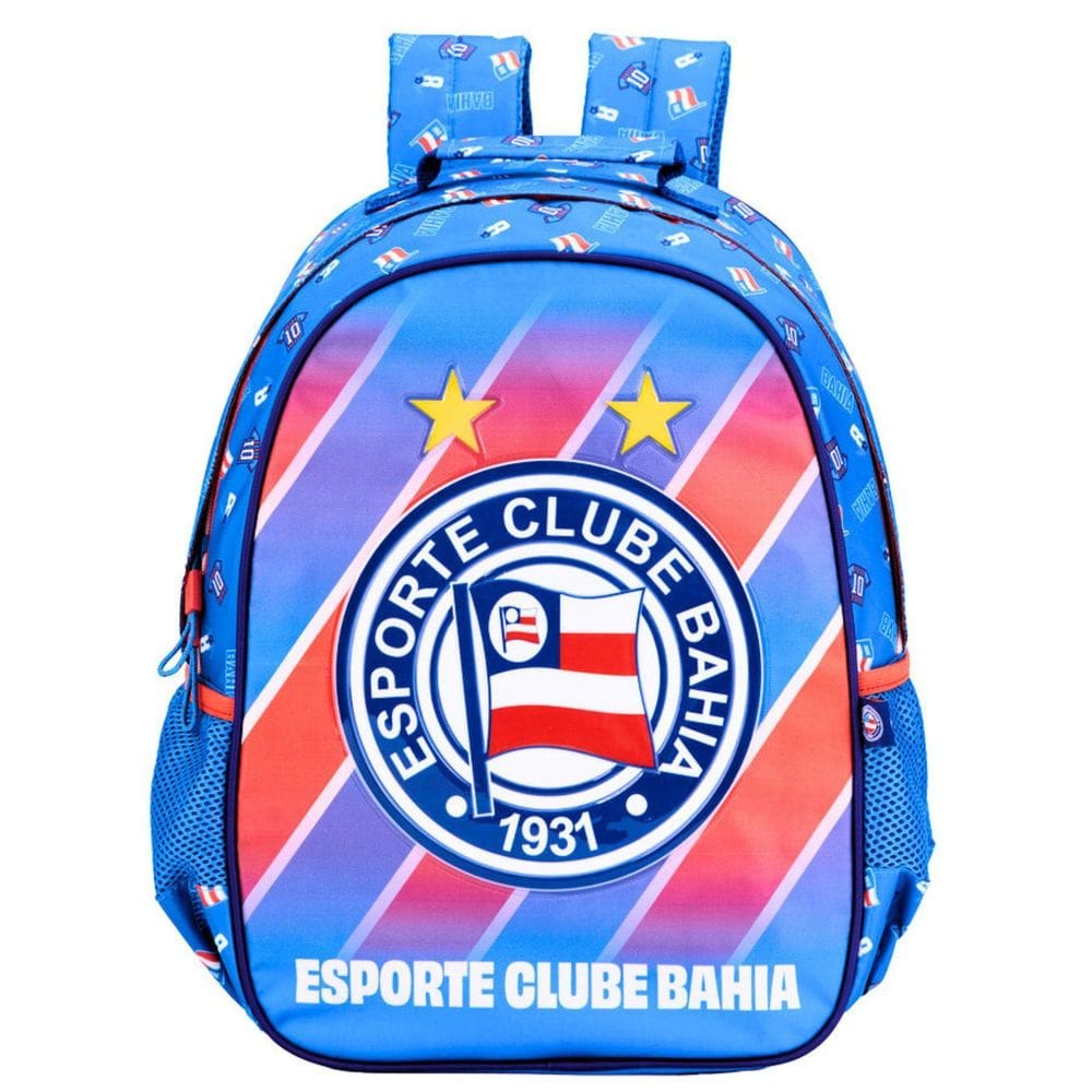 Mochila Escolar Time Bahia Acolchoada 16532