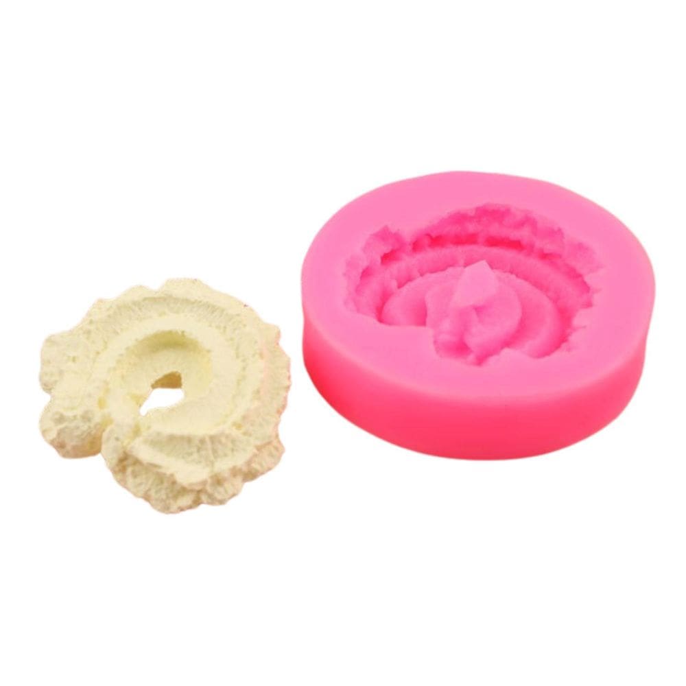 Molde Silicone Biscoito Bolacha Rosquinha Polvilho Cookie