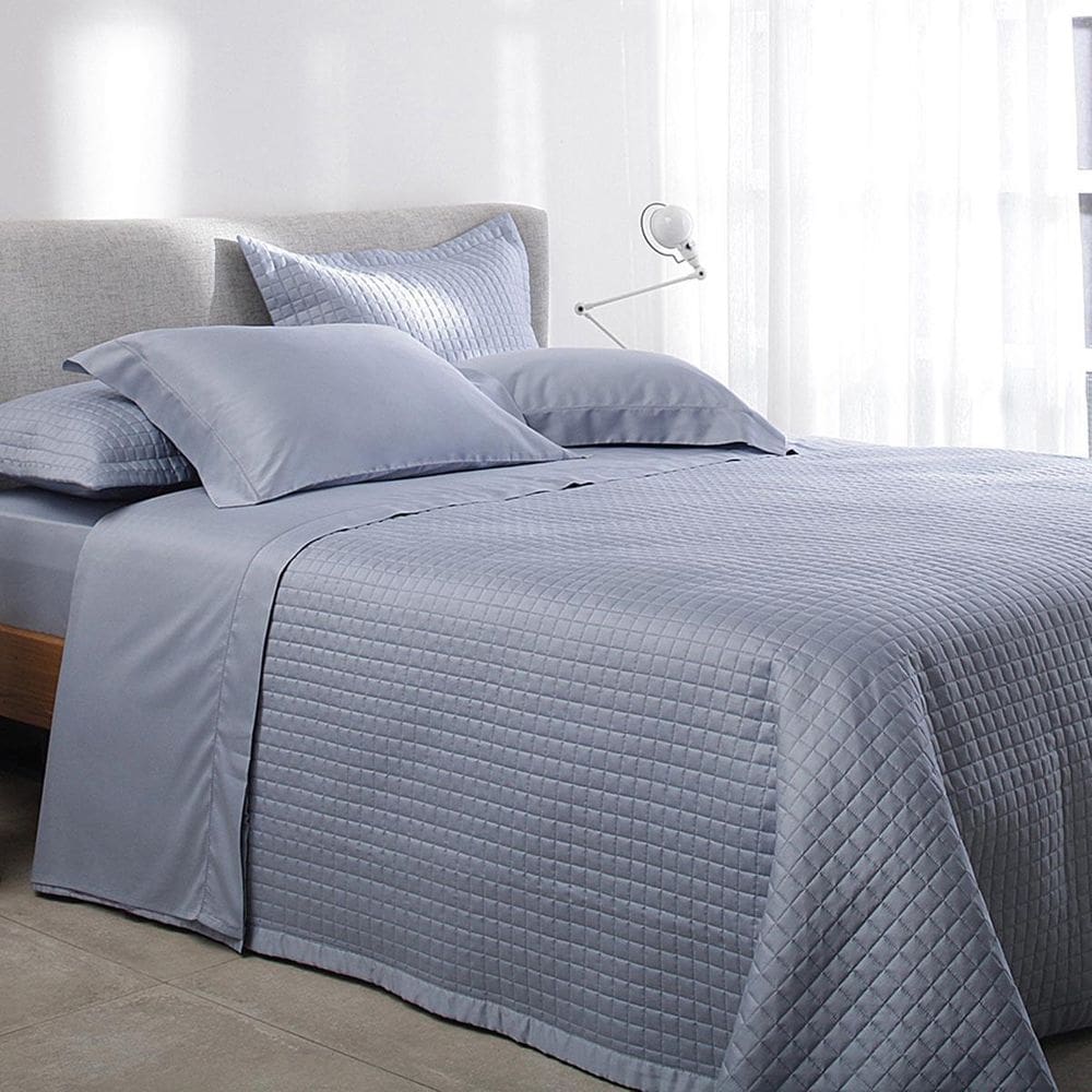 Jogo Cama King 300 Fios Bud Vision New Azul Buddemeyer