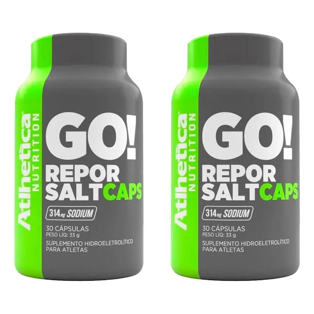 2X Kit 2X Repor Salt Cápsulas De Sal Go Endurance - Atlheti