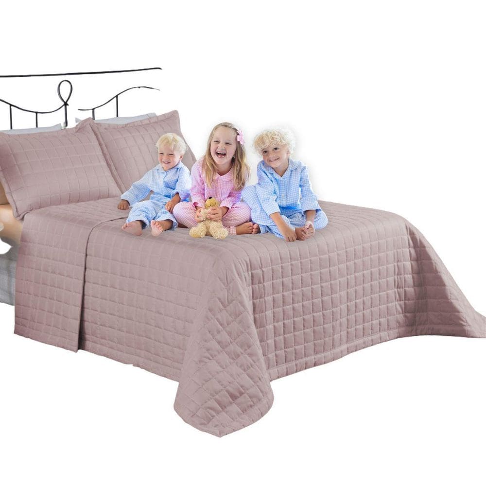 Kit Cobre Leito King 3 Peças Soft Dupla Face Matelado