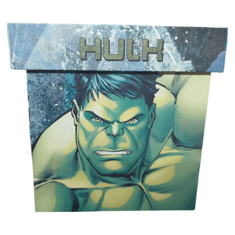 Caixa Baú Os Vingadores Decoração Porta Treco Licenciado