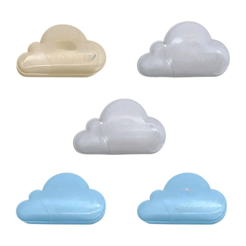 Kit 5 Fitas Corretivas Escolar 8Mx5Mm Formato Nuvem Leoarte