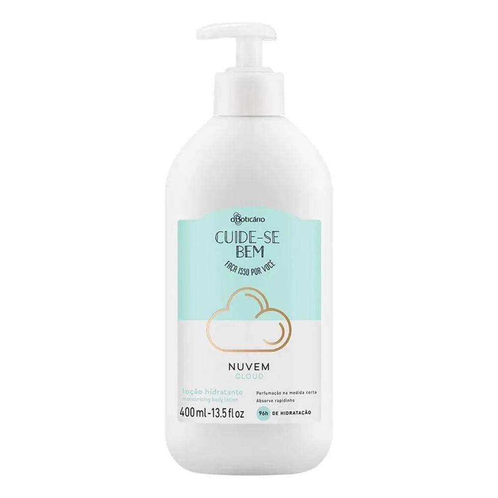 2X Creme Hidratação Para Corpo Boticário Cuide-Se Bem Nuvem