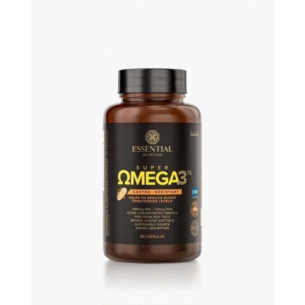 Super Omega 3 Tg Gastro-Resistant 1080Mg 90 Caps Padrão: