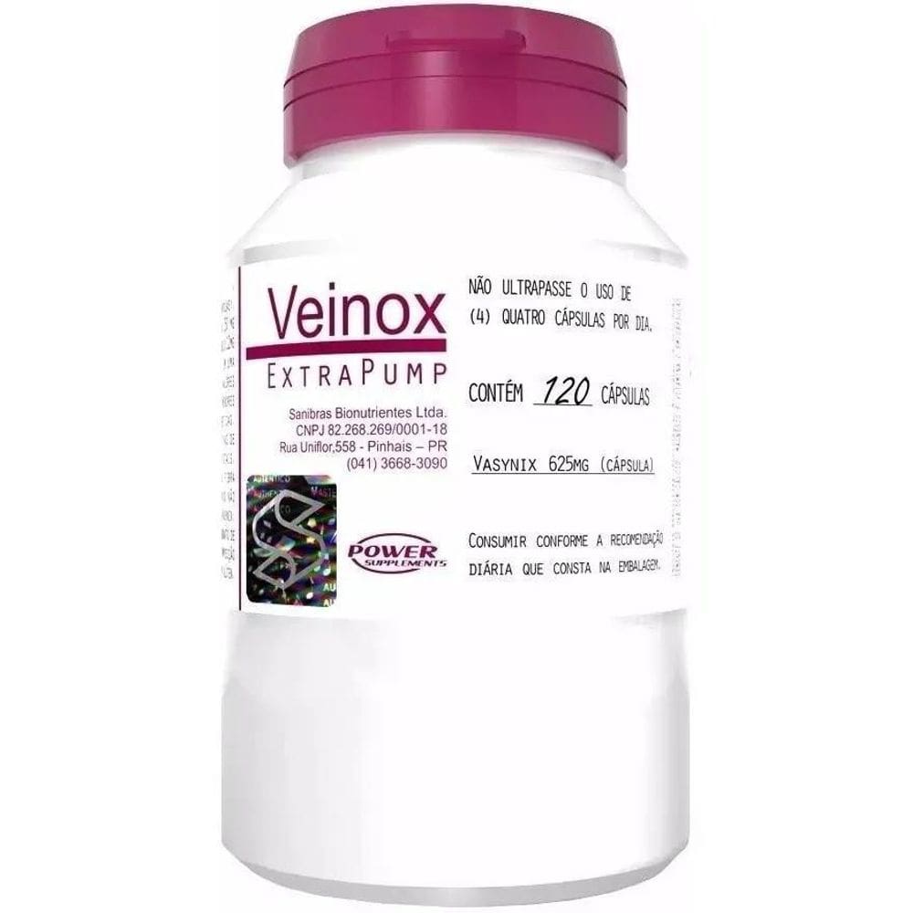2X Veinox 120 Caps Melhor Que Dilatex- Power Supplements S
