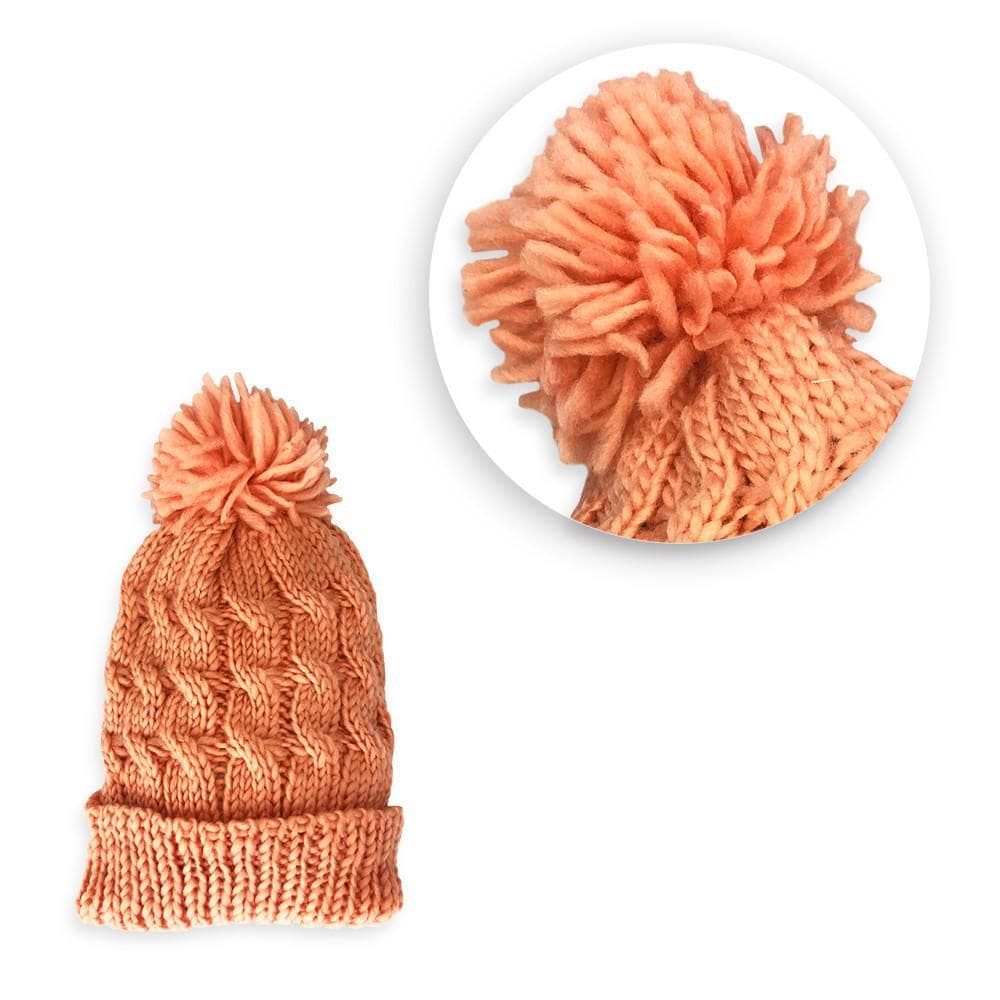 Touca De Inverno Com Pompom - Conforto E Estilo No Frio