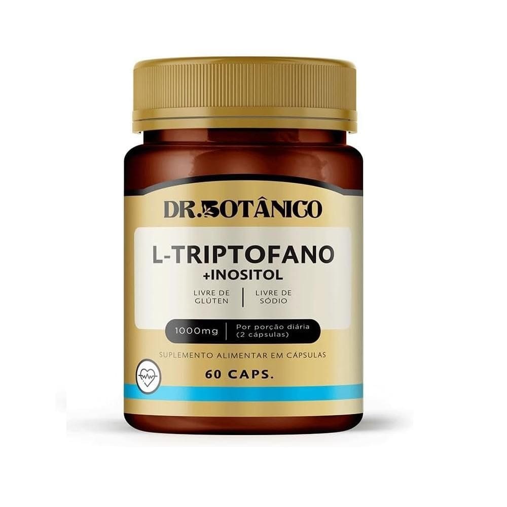 L-Triptofano + Inositol 1000Mg 60 Caps Dr. Botanico