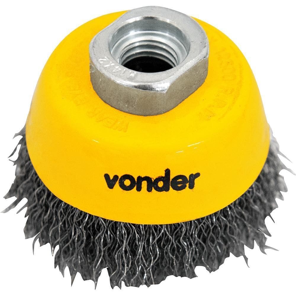 Escova Tipo Copo 2.1/2 Ondulada Vonder