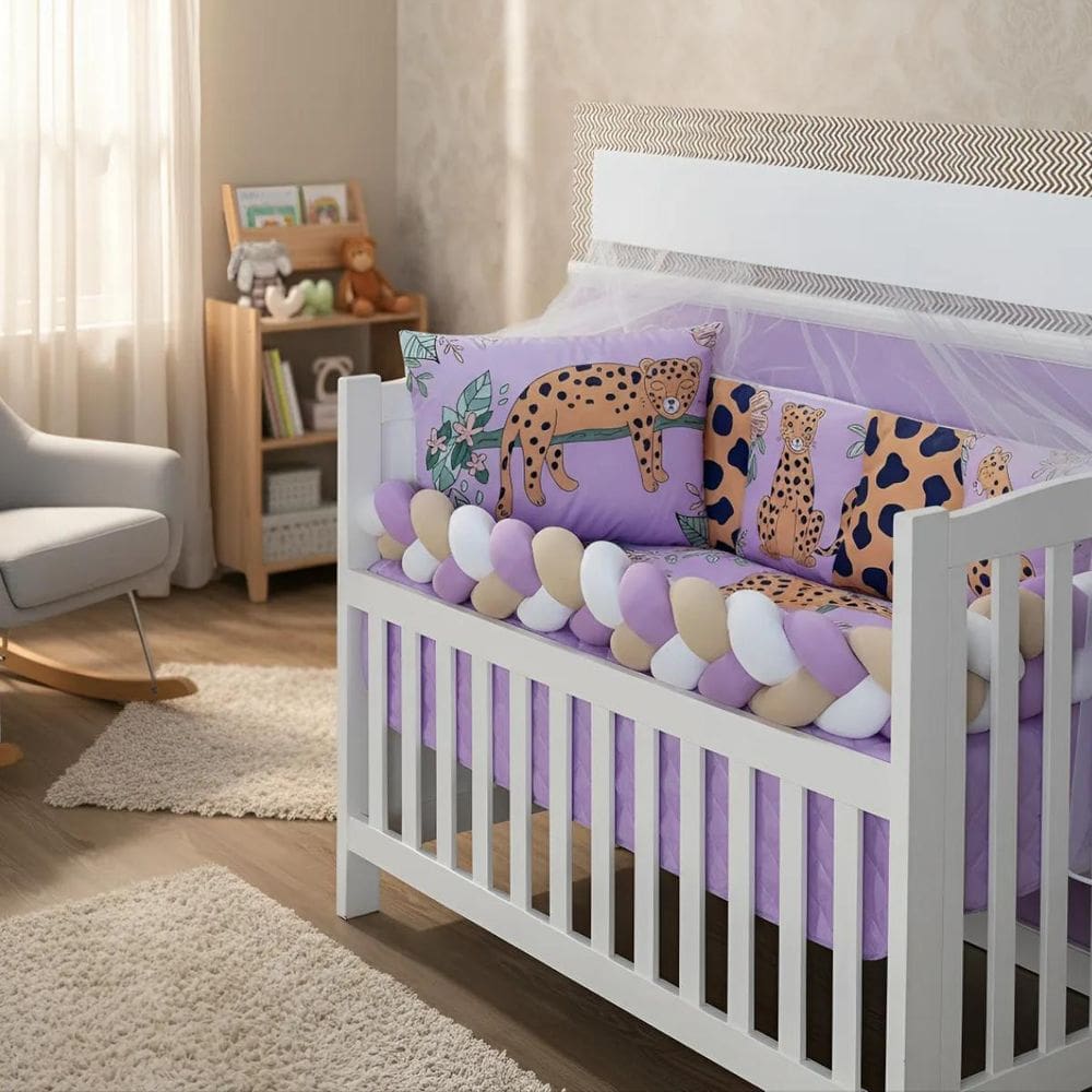 Kit Berço 10 Peça Baby Dream Super Macio E Prático Para Bebê