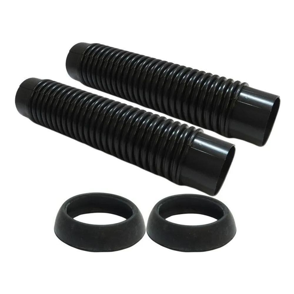 2X Par Mangueira Ar Quente Fusca Kombi 1300/1500 + Borrachas