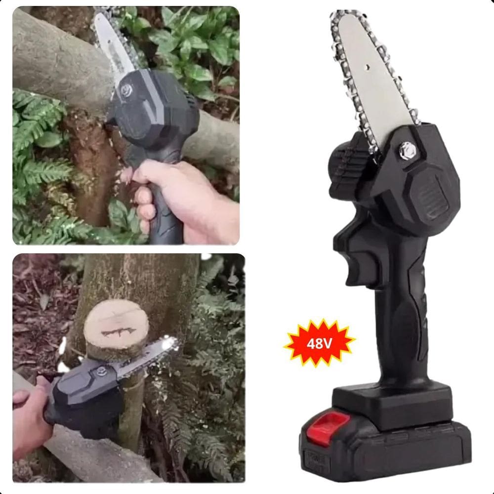 Serra Elétrica 48V Compacta Para Corte Diário