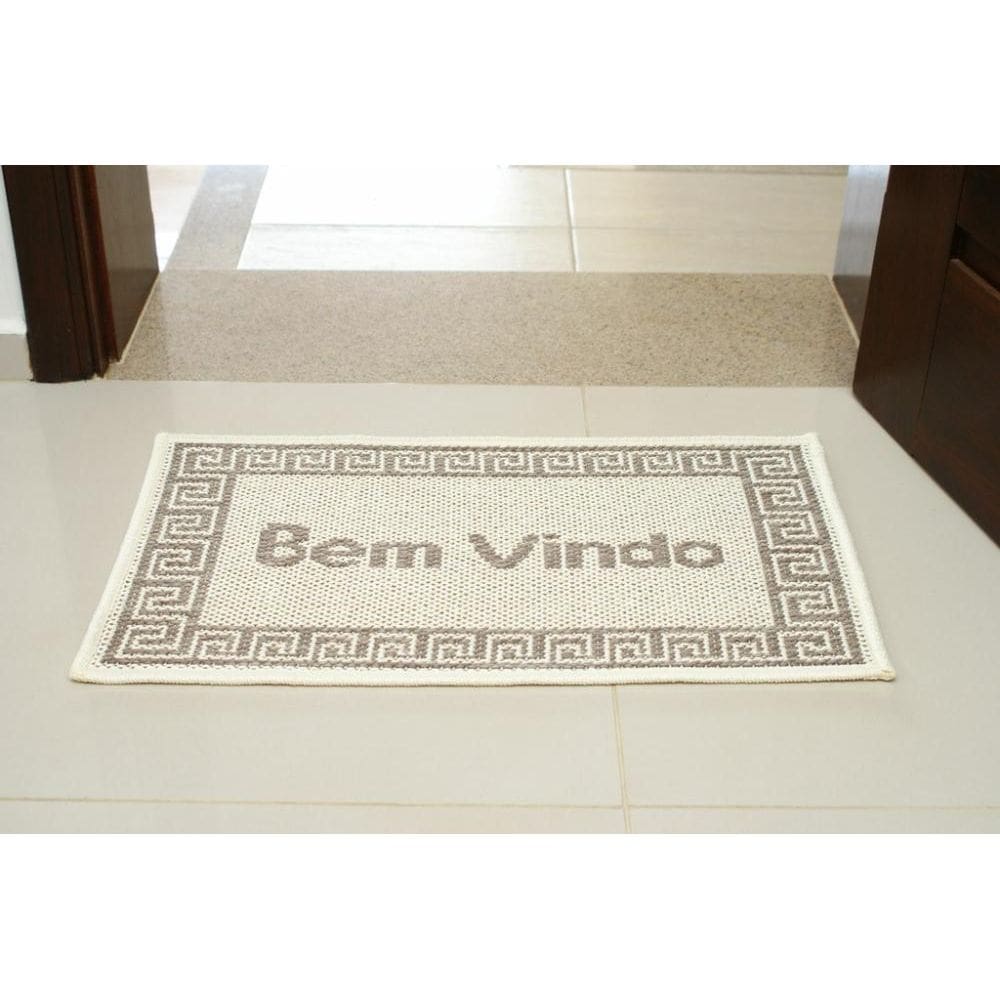 Mini Capacho Sisal Look Bem Vindo 006 Arena 040X060 Cm