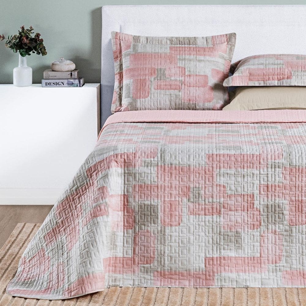 Cobre Leito Queen Size 100% Algodão Selin 200 Fios Super