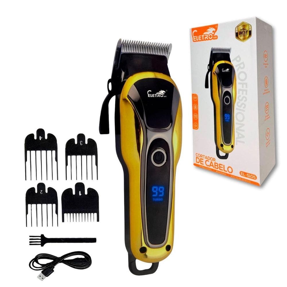 Cortador Digital De Cabelo Com Corte Preciso