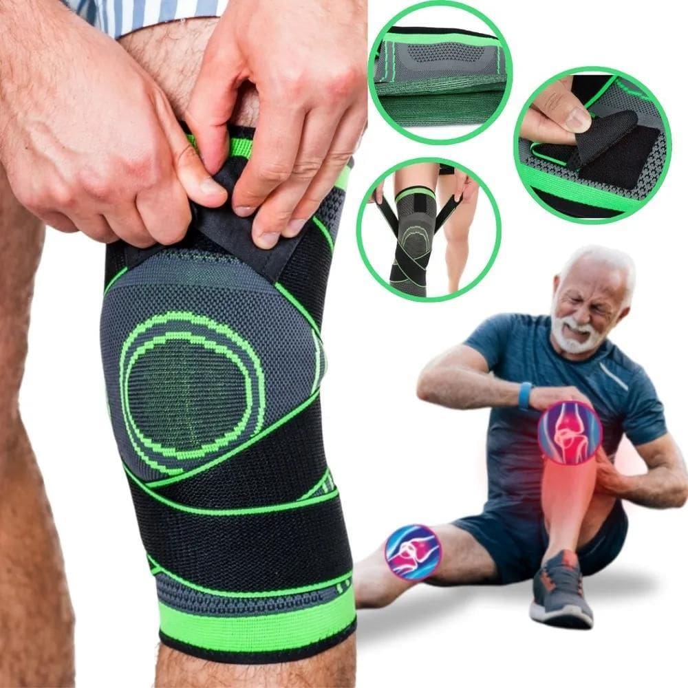 2X Joelheira Para Idoso Com Artrose Dor No Joelho Ortopedica