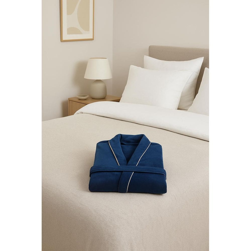 Roupão De Plush Peluciado Blanket 300 P Kacyumara Blue Night