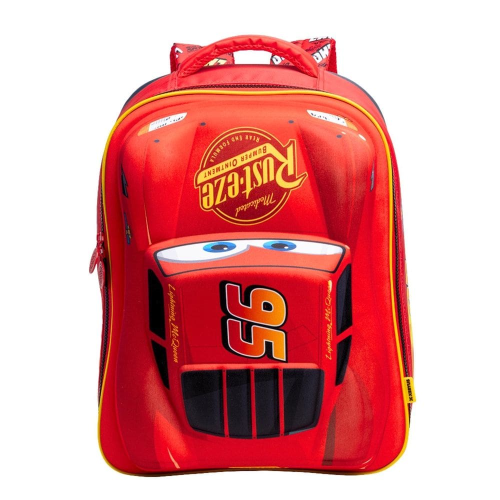 Mochila De Costas Escolar Carros 3D Luxo  14912