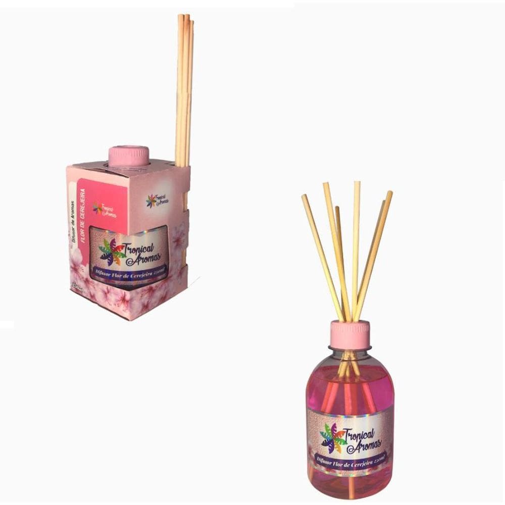 Difusor Aromatizador De Ambiente Flor De Cerejeira Elegante