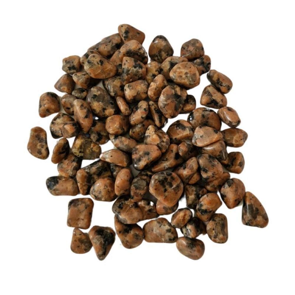 Pedra Calcita Orquídea 0,2 A 1 Cm Rolada 250G Natural