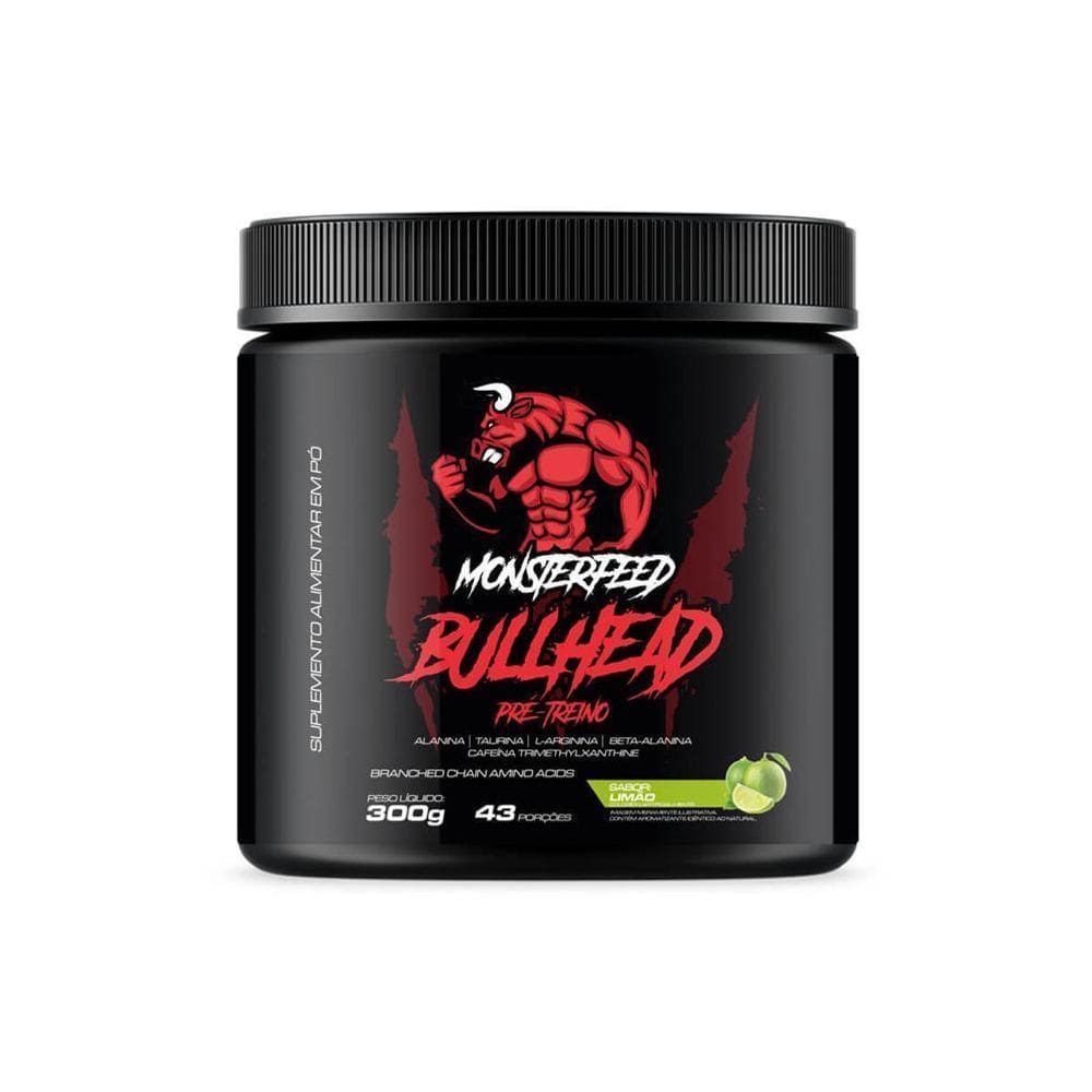 Bullhead Pré-Treino  300G  Monsterfeed - Melancia