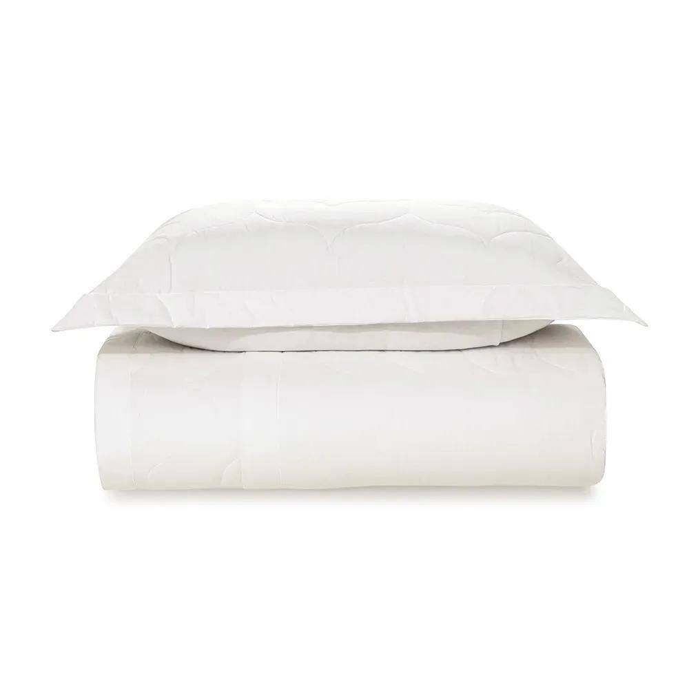 Edredom Solteiro 200 Fios Tom - Karsten Branco