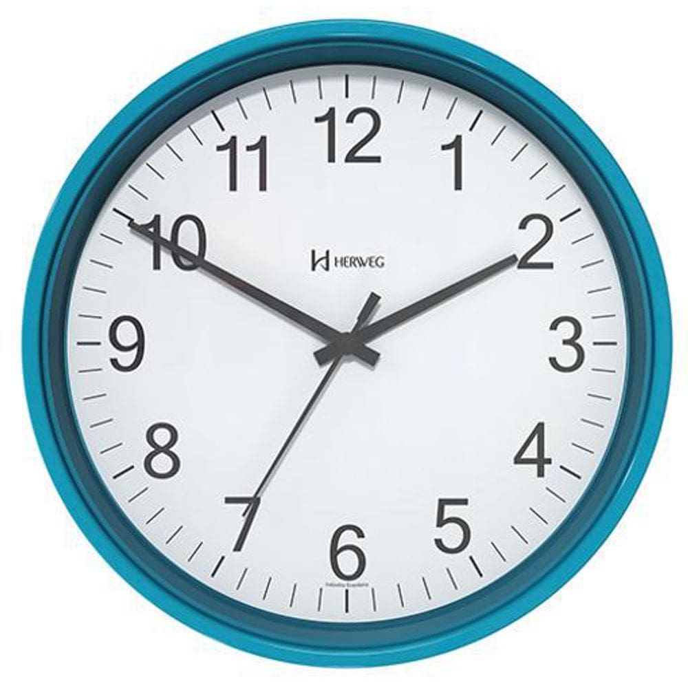 Relógio De Parede Moderno 22Cm Herweg - 6101