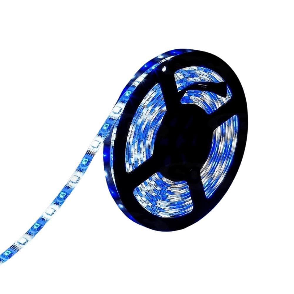 Fita De Led Azul 5 Metros Para Uso Interno Maxbom 51-64