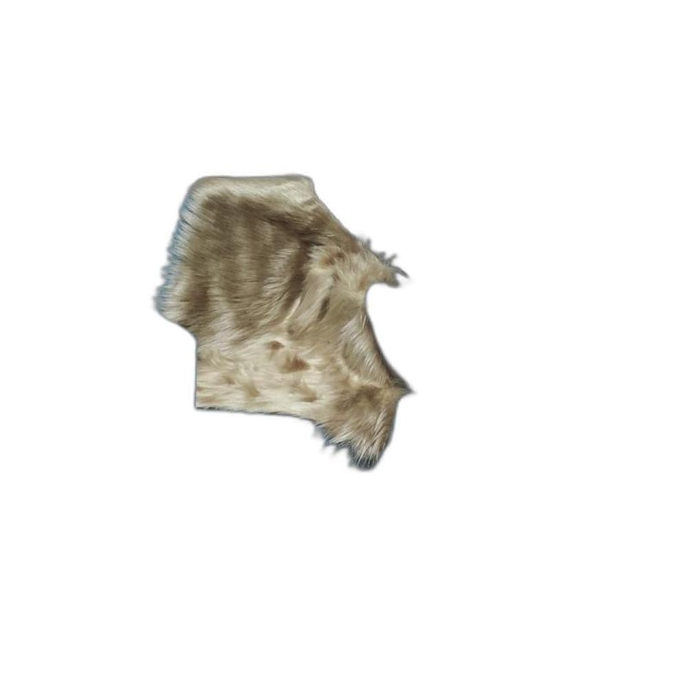 Manta Pelucia Pelo Alto Luxo Cortiça Decoração Newborn Sofá