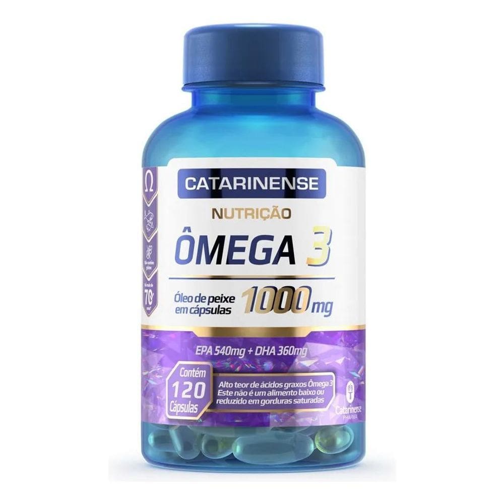 2X Ômega 3 120 Cápsulas Epa 540Mg Dha 360Mg Catarinense Phar