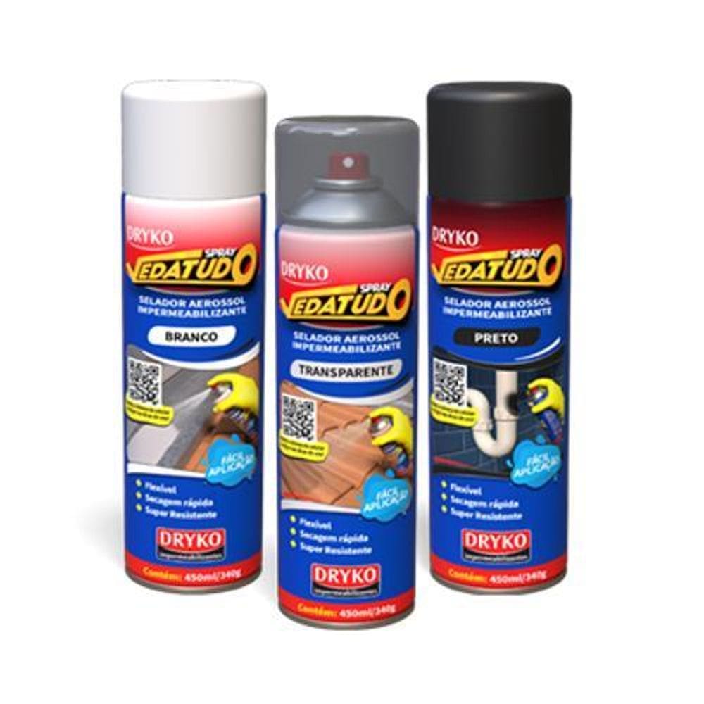 Borracha Liquida Spray  Vedatudo 400Ml/235G