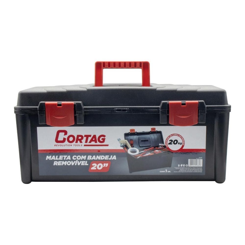 Maleta Com Bandeja Removível 20`` - 20Kg 62880 - Cortag