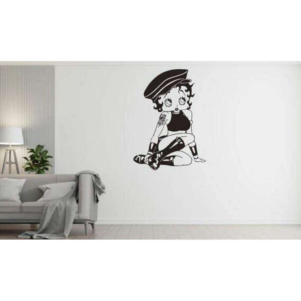 Adesivo De Parede Betty Boop