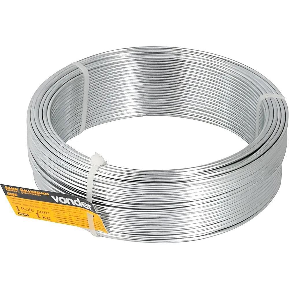 2X Arame Galvanizado P Artesanato Nº16 Bwg 16 Fio 1,65Mm 1Kg