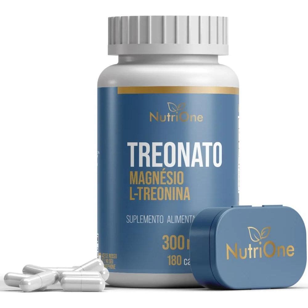 2X Magnésio L-Treonato Quelato 180 Cápsulas - Nutrione