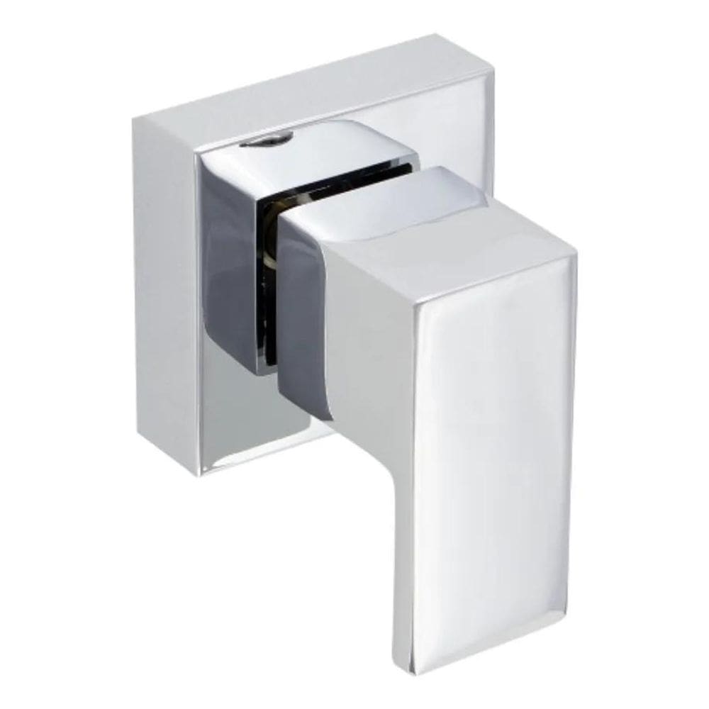 2X Acabamento Registro Quadrado Padrão Deca Cromado Barcelon