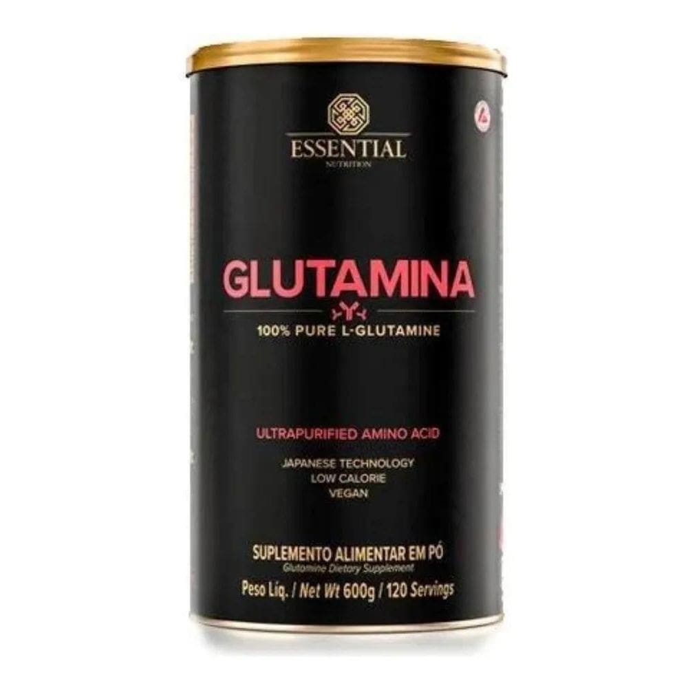 2X Glutamina Lata  600G/120Ds  Essential