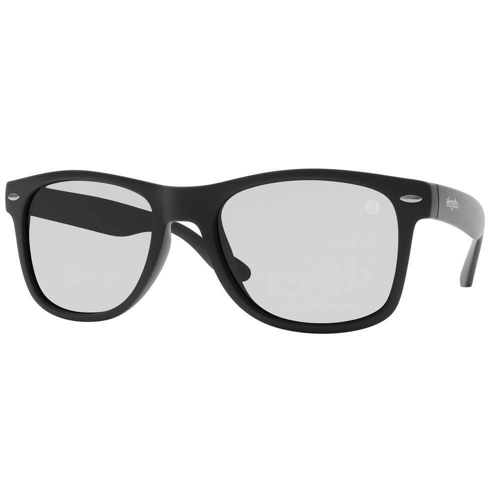 Óculos De Sol Elegatto Retangular Flexível Polarizado Uv 400