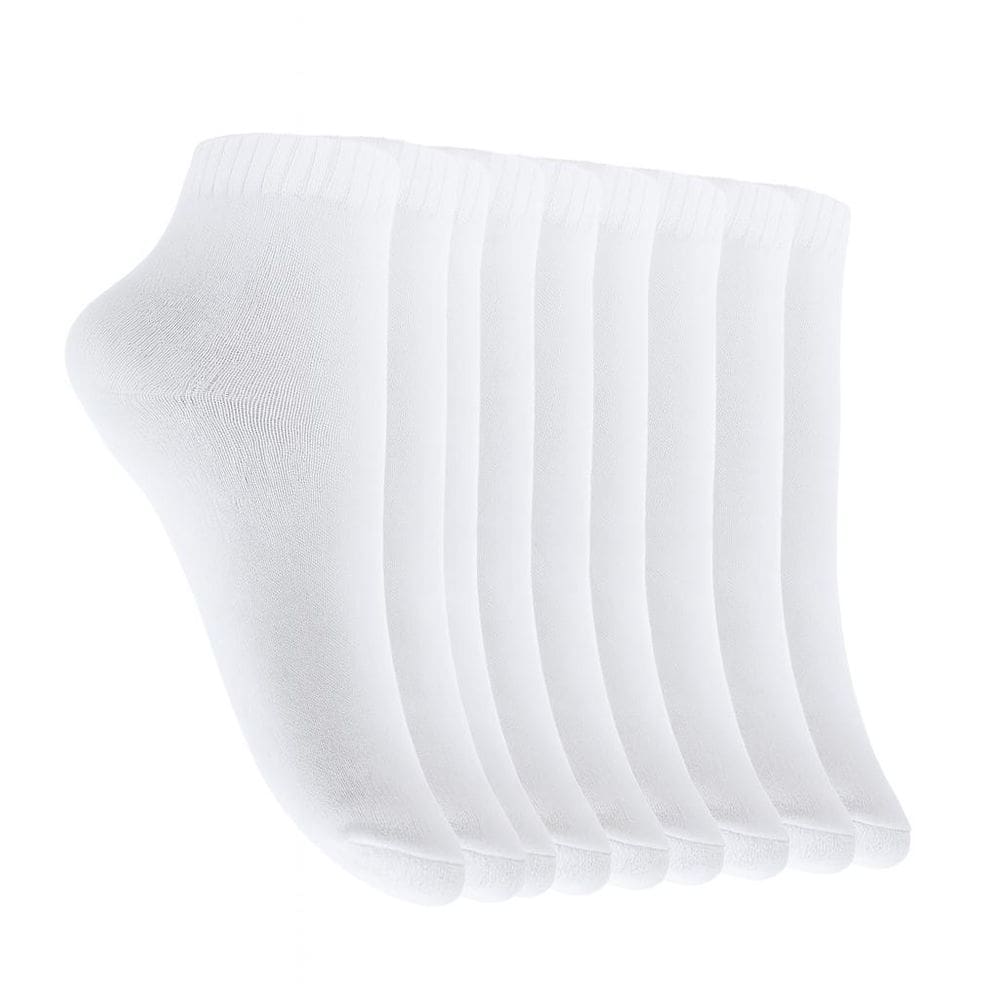 Kit 5 Pares De Meia Escolar Dallf Tam 30-33  G  Branca