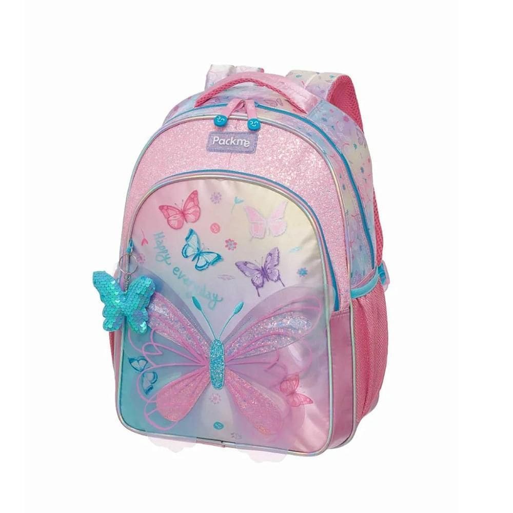 Mochila Pacific Pack Me Wings Borboleta Rosa