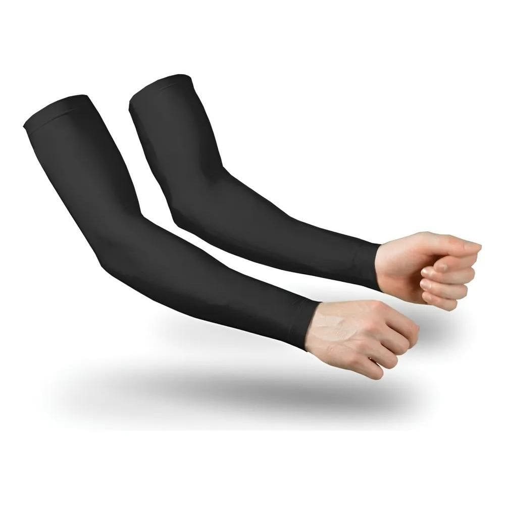 Manguito Uv Térmico: Proteção Solar Braço Ciclismo - Bordô U