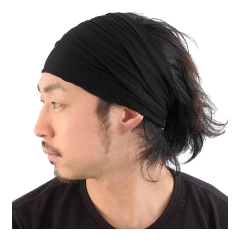 2X Headband Masculino Ou Feminino Bandana Faixa Turbante