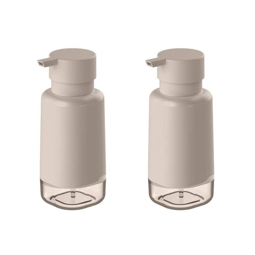 Kit Porta Sabonete 2 Peças Dual Ou Banheiro Lavabo