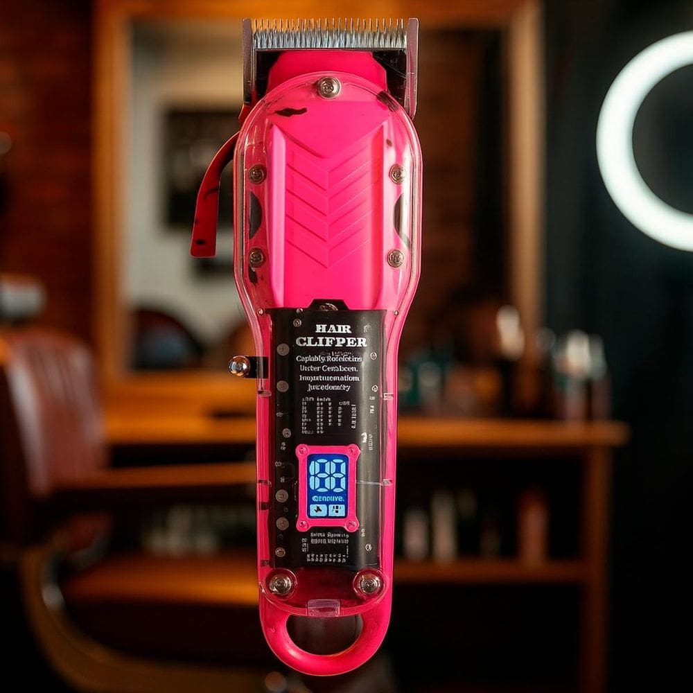 Máquina Transparente Para Cabelo Bivolt