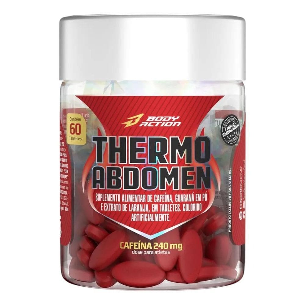 2X Thermo Abdomen 60Tabs Eleito O Melhor Nacional - Bodyact